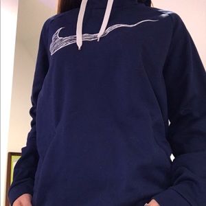 Nike Navy Blue Mens Sweatshirt